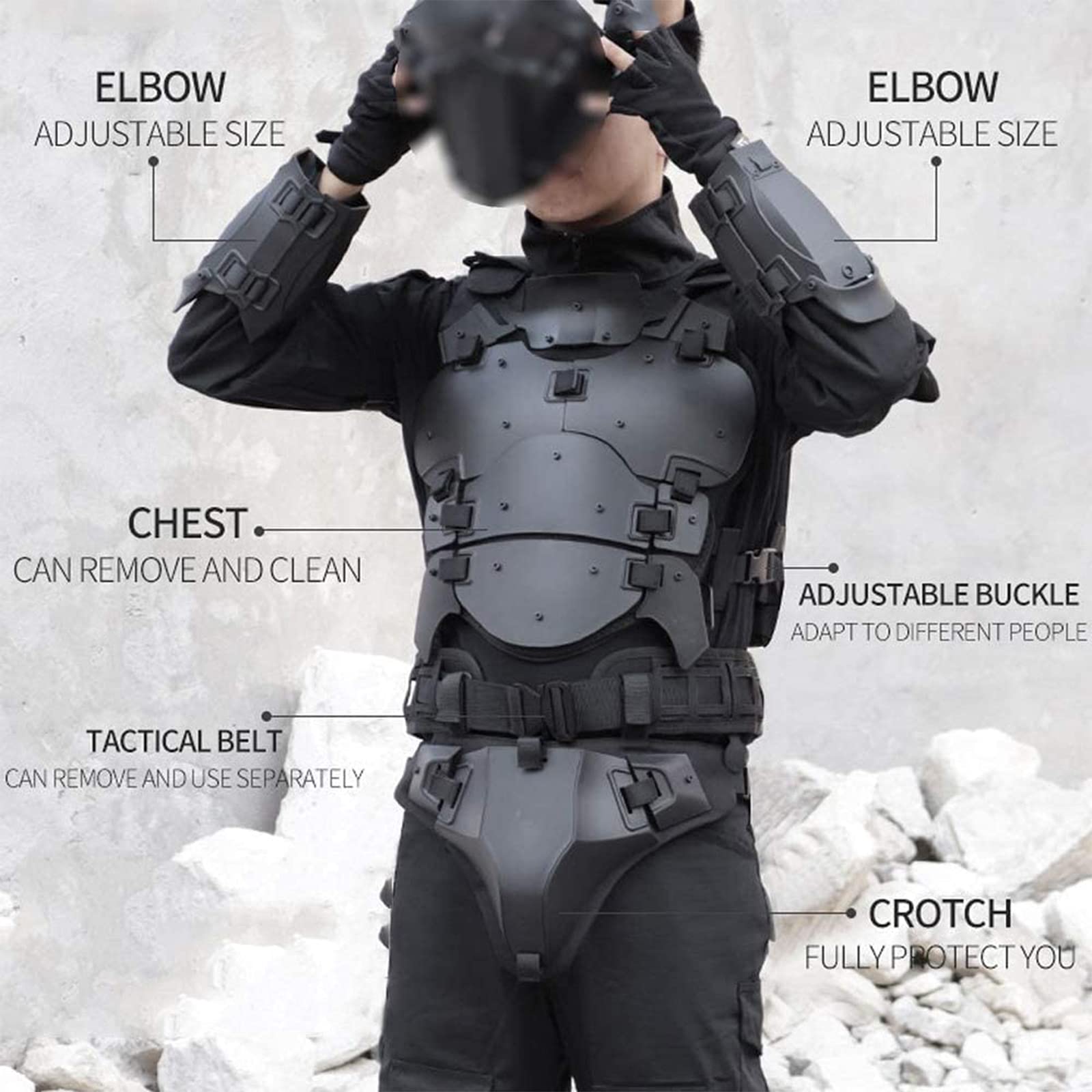 Amazon.co.jp: [DoxiGlobal] 戦闘服 タクティカルベスト 胸部